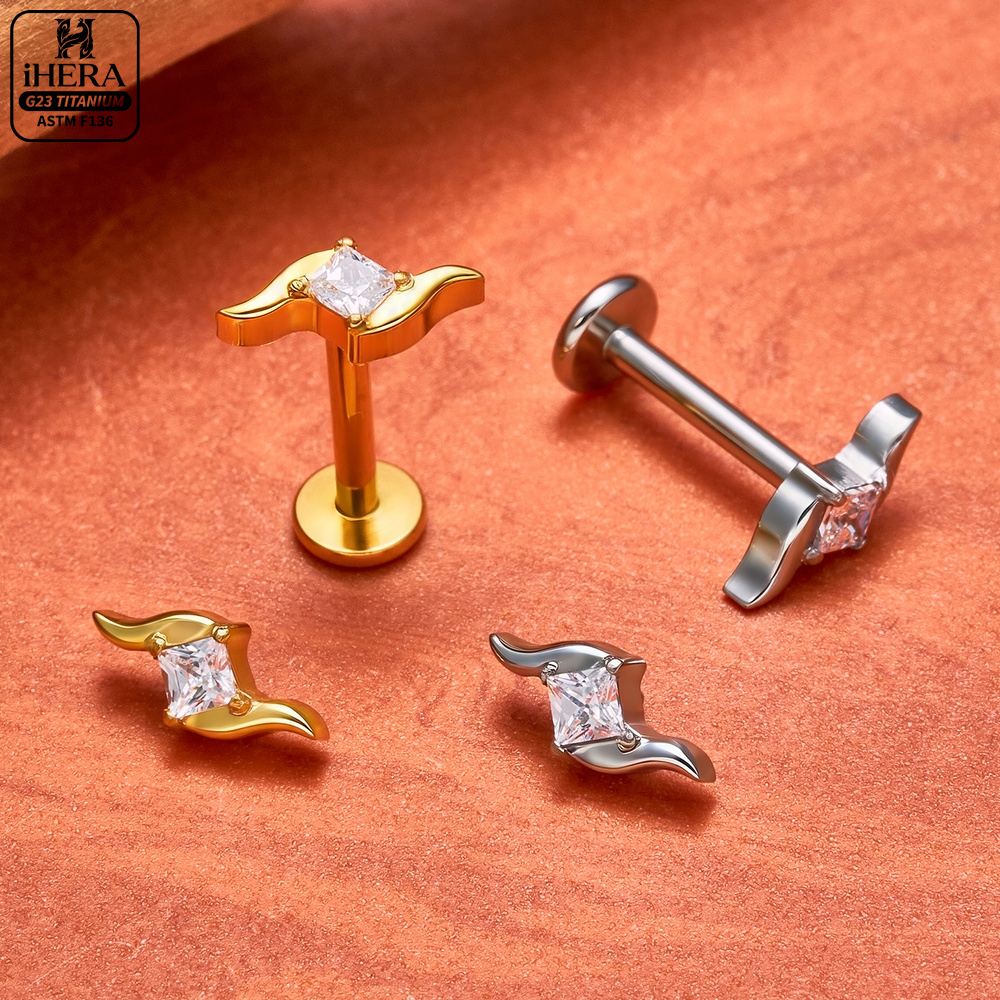 Piercing Labret de Titânio G23 - Conch Earring Hoop avaliação e preço