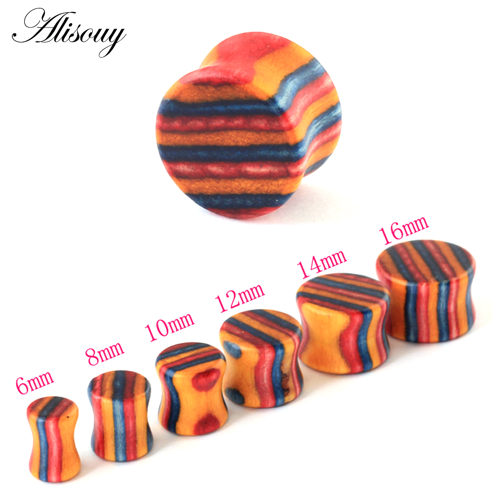 1 Peça de Moda: Plugs de Orelh - Body Jewelry Gauges avaliação e preço