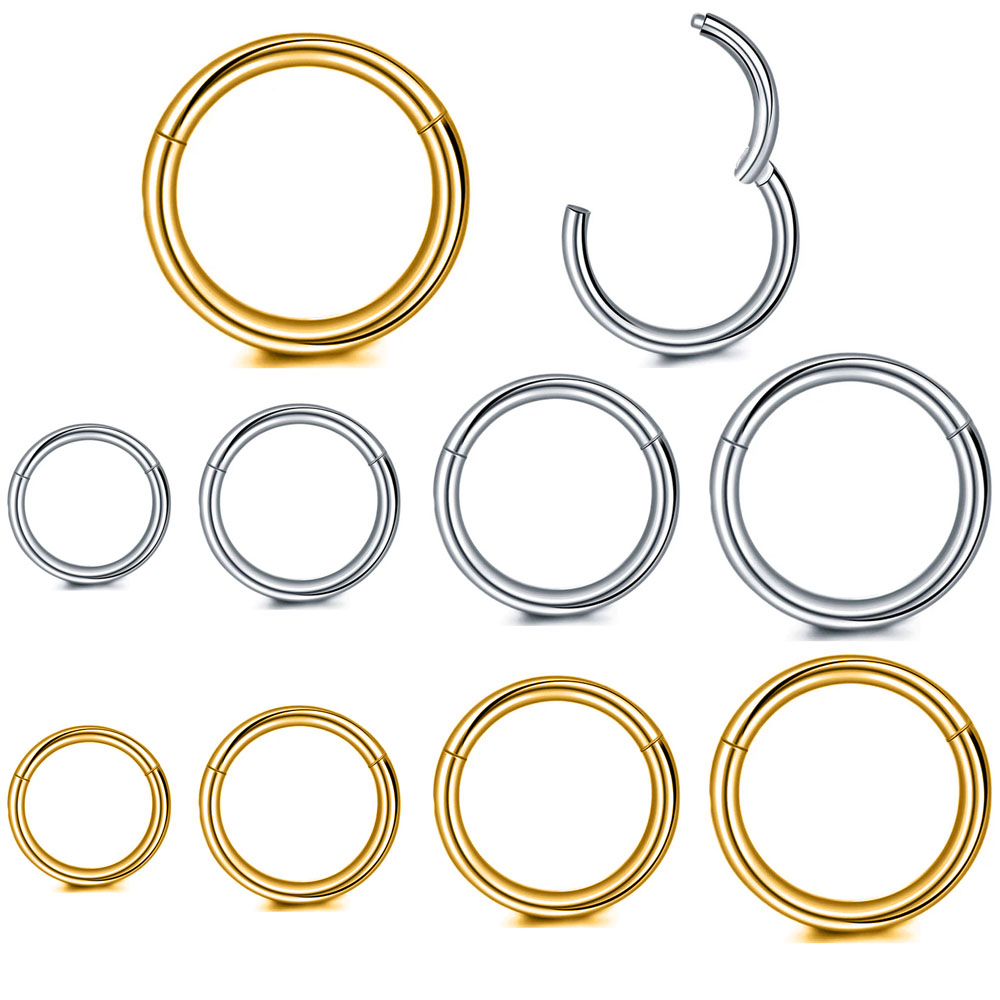 Anéis de nariz com segmento cl - Conch Earring Hoop avaliação e preço