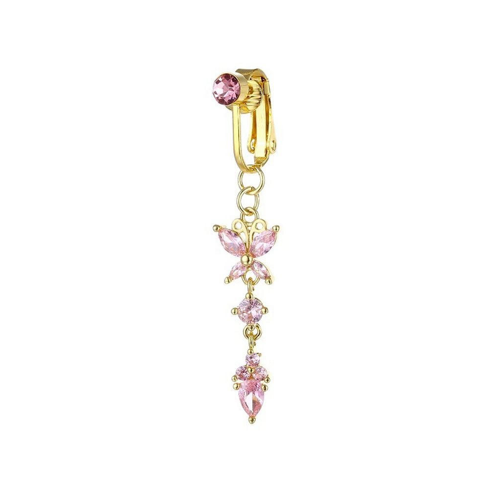 Piercing Falso de Umbigo Femin - Body Jewelry Belly Button Rings avaliação e preço