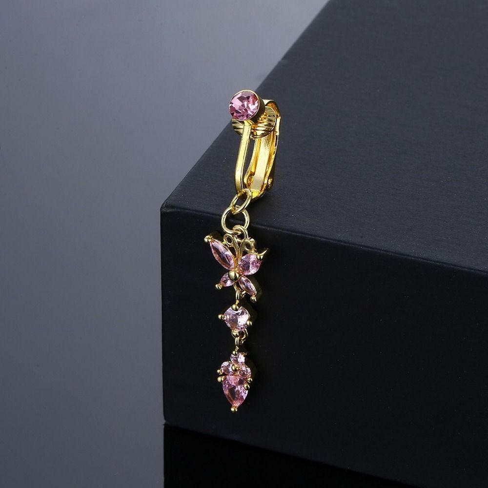 Piercing Falso de Umbigo Femin - Body Jewelry Belly Button Rings avaliação e preço