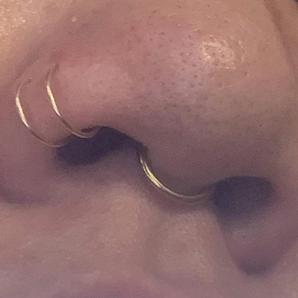Anéis de nariz falsos, septo f - Body Jewelry And Piercing avaliação e preço