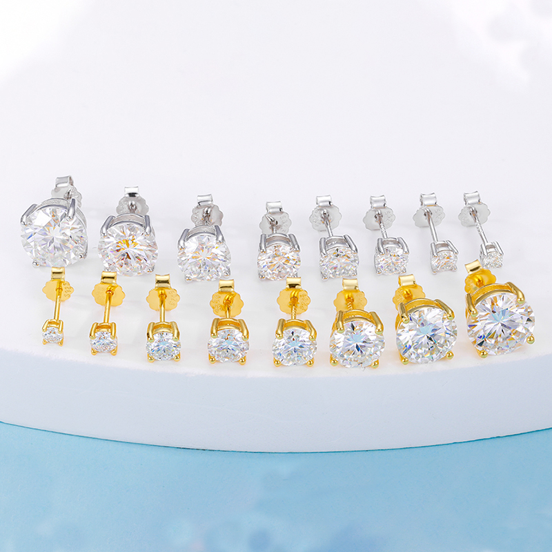 Clássico 0.1-4ct moissanite st - Body Jewelry Diamond avaliação e preço