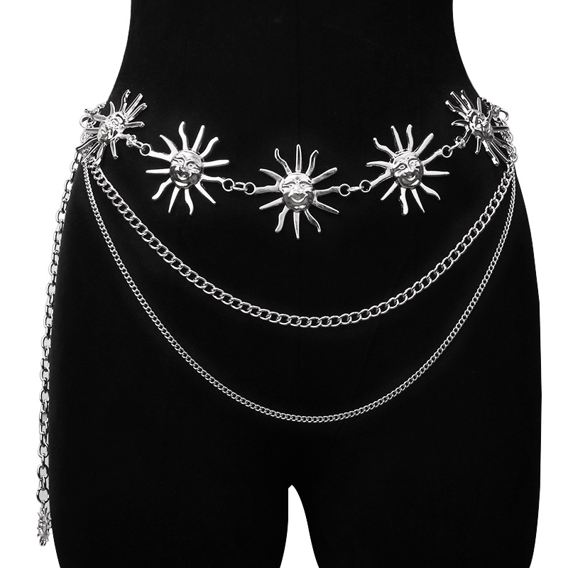 Chunky multicamadas punk gótic - Body Jewelry Women avaliação e preço