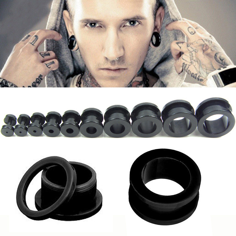 Dizao 2 peças de plugues de ou - Body Jewelry Gauge Sizes avaliação e preço