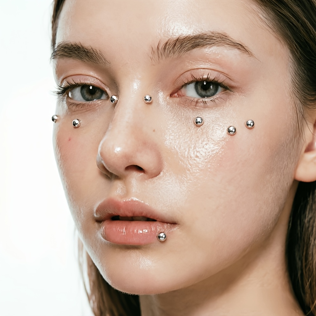 Conjunto de 4 Peças de Piercin - Body Jewelry And Piercing avaliação e preço